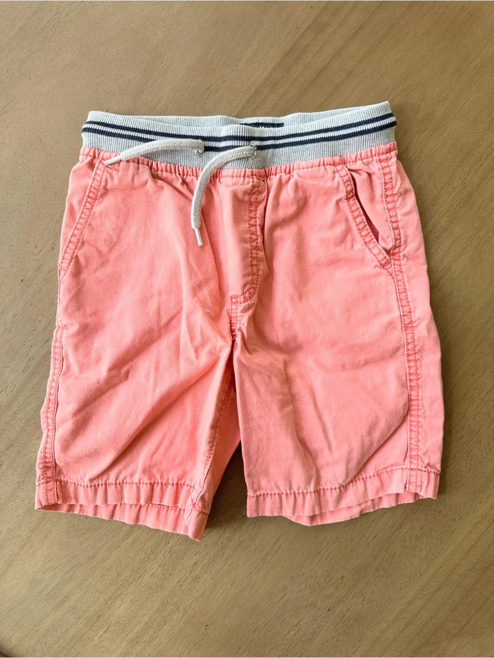 OshKosh B’gosh Boys Coral Pull-On Shorts, Size 4/5